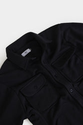 Double Pocket Overshirt - Raven